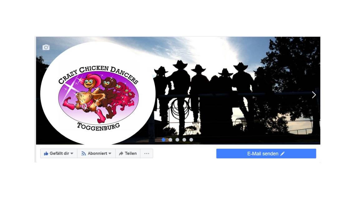 Facebook der Crazy Chicken Dancers Toggenburg
